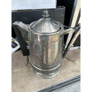 Simpson Hall Miller & Co Vintage Silver-Plated Tea Pot – Elegant Antique